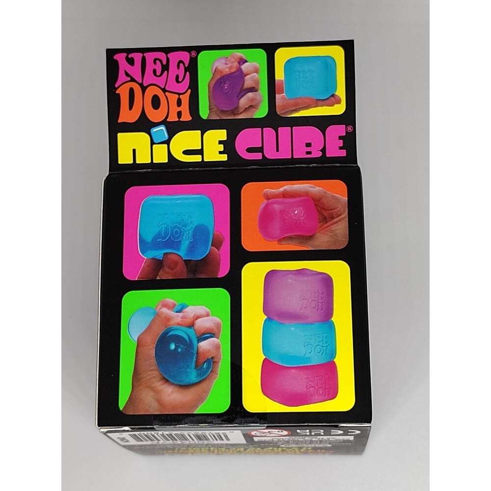 Nee Doh Nice Cube - Super Solid Squish! (Purple) - Brand New/Factory Sealed! - Picture 2 of 3